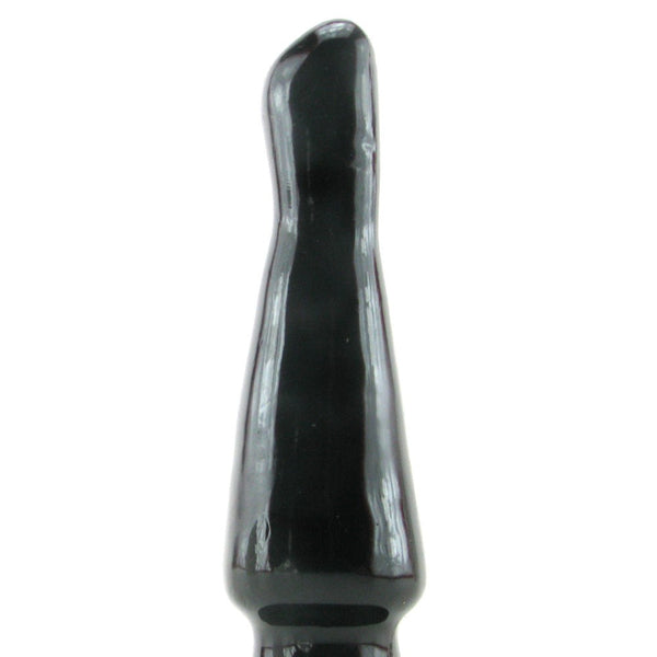 Soft rubber beginner butt plug
