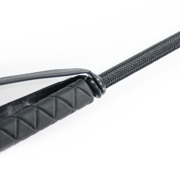 Black 28 inch Riding Crop  Narrow fob