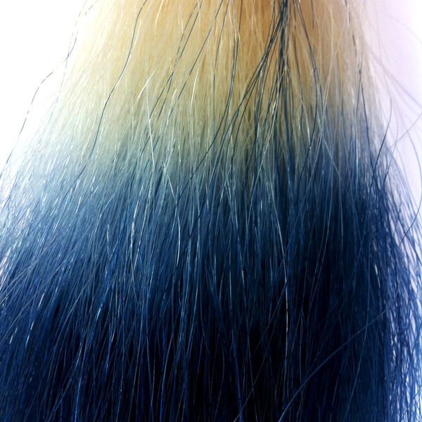 Ice Queen Rare Albino Mongolian Horse Hair Flogger