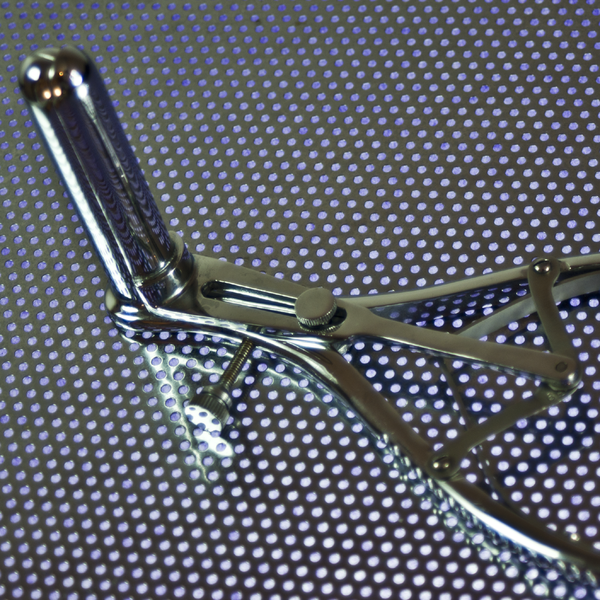 3-Prong Chrome Plated Brass Medical Anal Speculum